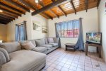 Downtown San Felipe Baja rental condo - living room couch